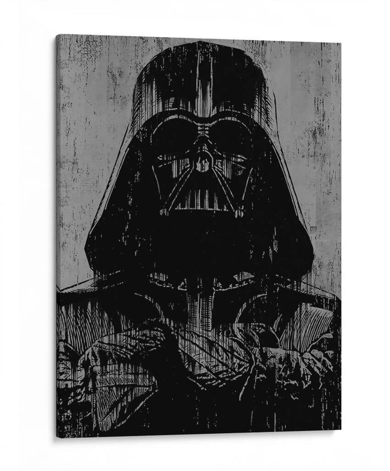 Vader Drip - Dry Ink | Cuadro decorativo de Canvas Lab