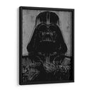 Vader Drip - Dry Ink | Cuadro decorativo de Canvas Lab