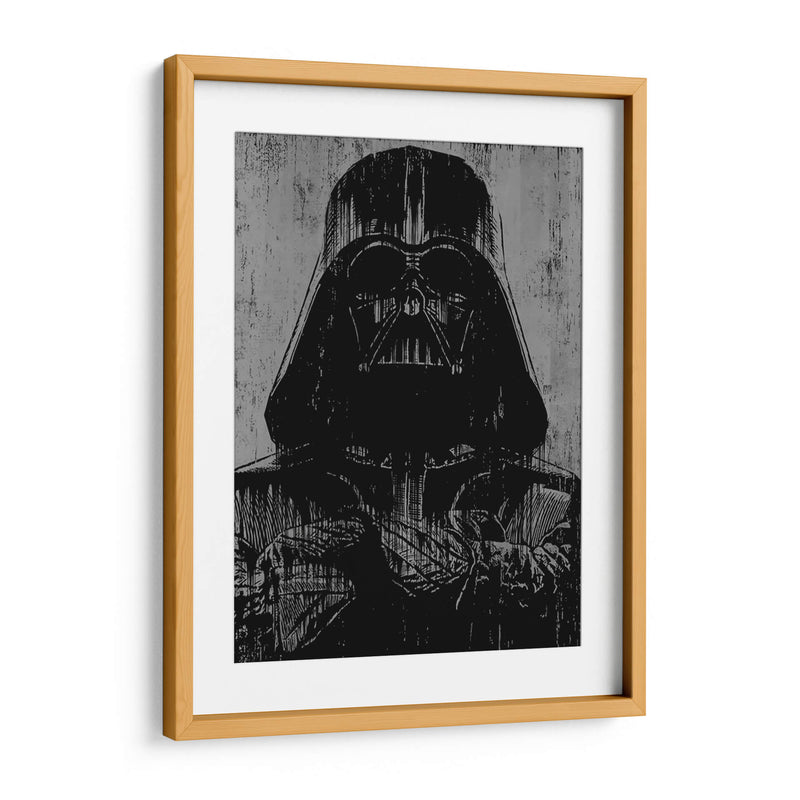 Vader Drip - Dry Ink | Cuadro decorativo de Canvas Lab