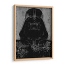 Vader Drip - Dry Ink | Cuadro decorativo de Canvas Lab