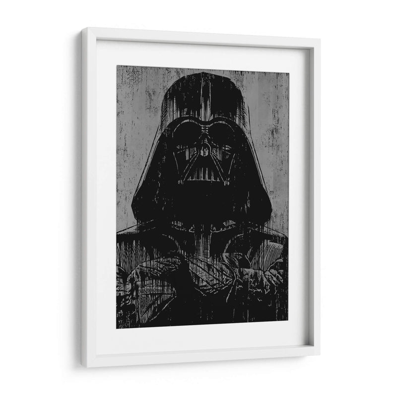 Vader Drip - Dry Ink | Cuadro decorativo de Canvas Lab