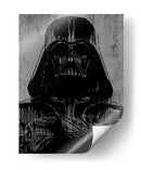 Vader Drip - Dry Ink | Cuadro decorativo de Canvas Lab