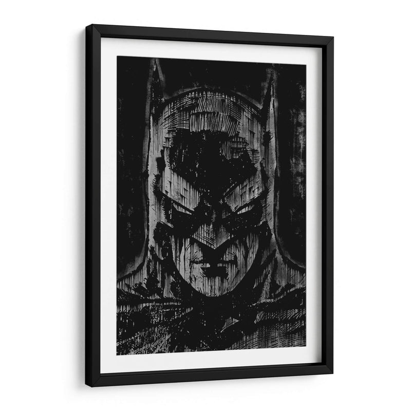 Batman Drip - Dry Ink | Cuadro decorativo de Canvas Lab