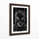 Batman Drip - Dry Ink | Cuadro decorativo de Canvas Lab