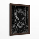 Batman Drip - Dry Ink | Cuadro decorativo de Canvas Lab