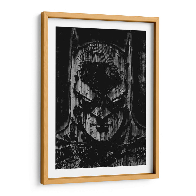 Batman Drip - Dry Ink | Cuadro decorativo de Canvas Lab