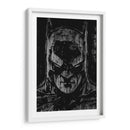 Batman Drip - Dry Ink | Cuadro decorativo de Canvas Lab