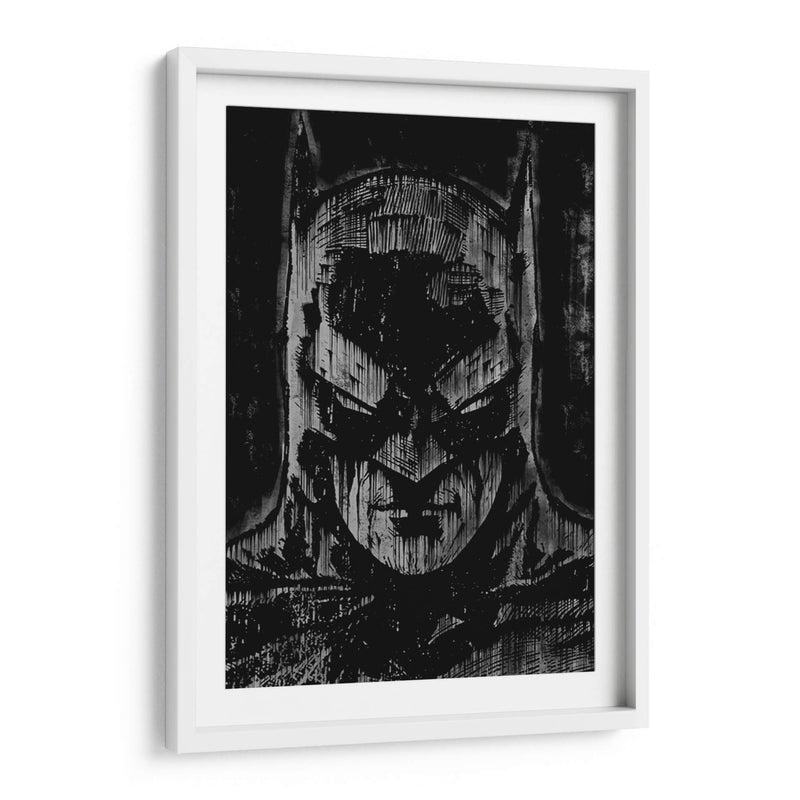 Batman Drip - Dry Ink | Cuadro decorativo de Canvas Lab