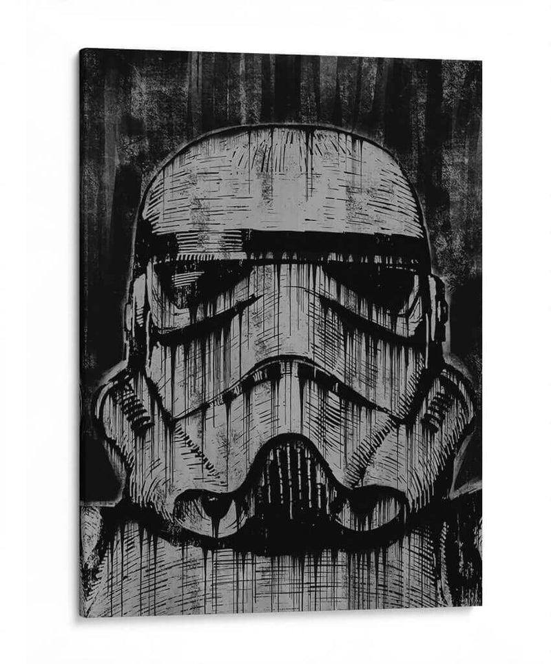 Clone Trooper Drip - Dry Ink | Cuadro decorativo de Canvas Lab