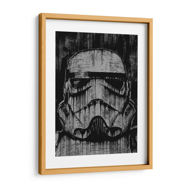Clone Trooper Drip - Dry Ink | Cuadro decorativo de Canvas Lab
