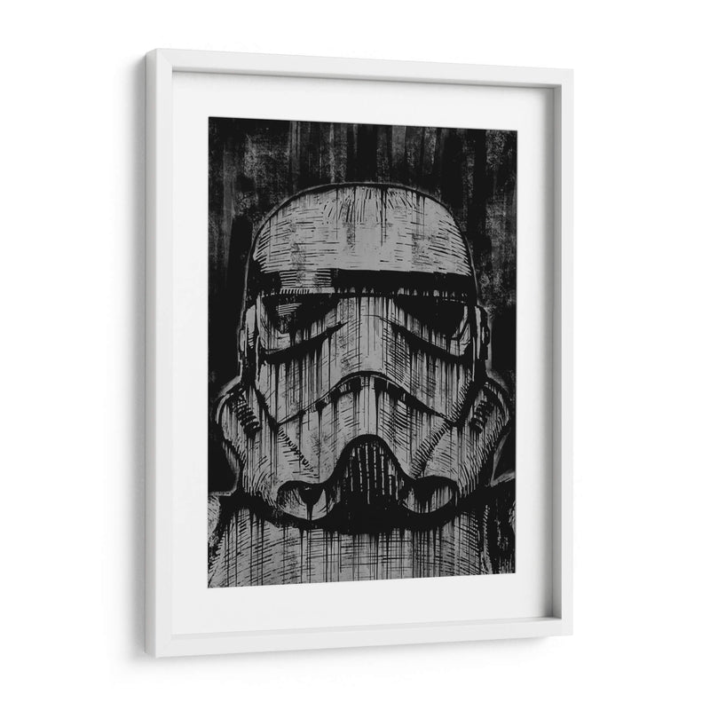 Clone Trooper Drip - Dry Ink | Cuadro decorativo de Canvas Lab