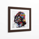 Vader Helmet Graffiti - David Aste | Cuadro decorativo de Canvas Lab