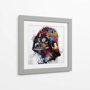 Vader Helmet Graffiti - David Aste | Cuadro decorativo de Canvas Lab