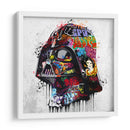 Vader Helmet Graffiti - David Aste | Cuadro decorativo de Canvas Lab