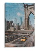 Taxi en Brooklyn | Cuadro decorativo de Canvas Lab