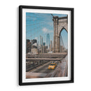 Taxi en Brooklyn | Cuadro decorativo de Canvas Lab