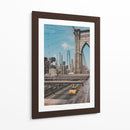 Taxi en Brooklyn | Cuadro decorativo de Canvas Lab