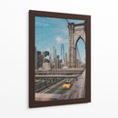 Taxi en Brooklyn | Cuadro decorativo de Canvas Lab