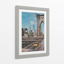 Taxi en Brooklyn | Cuadro decorativo de Canvas Lab