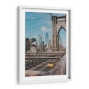 Taxi en Brooklyn | Cuadro decorativo de Canvas Lab