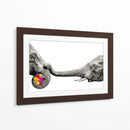 Elephant Flowers White - Hue Art | Cuadro decorativo de Canvas Lab