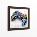 PS Controller Graffiti - David Aste | Cuadro decorativo de Canvas Lab