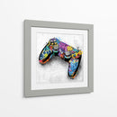 PS Controller Graffiti - David Aste | Cuadro decorativo de Canvas Lab