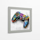 PS Controller Graffiti - David Aste | Cuadro decorativo de Canvas Lab