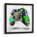Xbox Controller Graffiti - David Aste | Cuadro decorativo de Canvas Lab