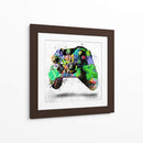 Xbox Controller Graffiti - David Aste | Cuadro decorativo de Canvas Lab