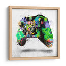 Xbox Controller Graffiti - David Aste | Cuadro decorativo de Canvas Lab