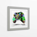 Xbox Controller Graffiti - David Aste | Cuadro decorativo de Canvas Lab