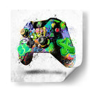 Xbox Controller Graffiti - David Aste | Cuadro decorativo de Canvas Lab