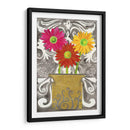 3 Flores De Hojalata - Kaeli Smith | Cuadro decorativo de Canvas Lab