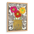 3 Flores De Hojalata - Kaeli Smith | Cuadro decorativo de Canvas Lab