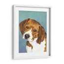 Perro Retrato-Beagle - Jill Sands | Cuadro decorativo de Canvas Lab