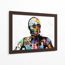 C3PO Graffiti - David Aste | Cuadro decorativo de Canvas Lab