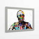 C3PO Graffiti - David Aste | Cuadro decorativo de Canvas Lab