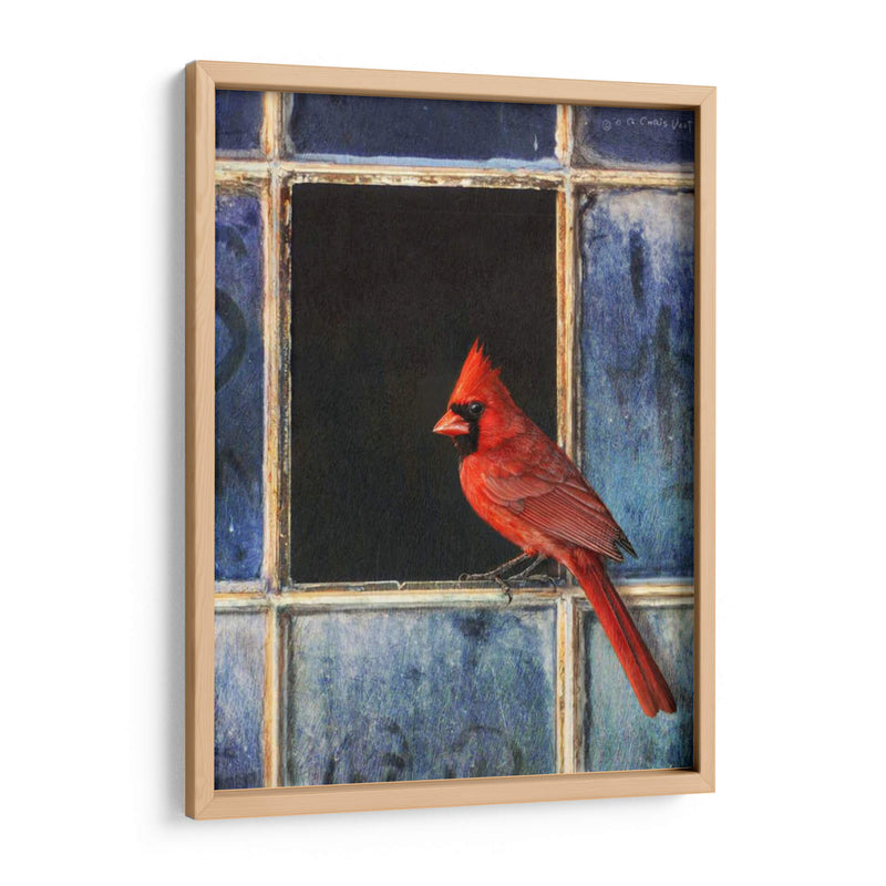 Ventana Cardinal - Chris Vest | Cuadro decorativo de Canvas Lab