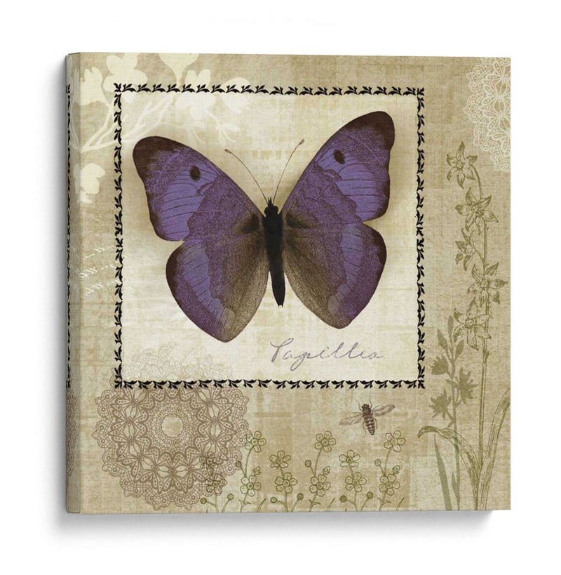 Mariposa Notas I - Beth Anne Creative | Cuadro decorativo de Canvas Lab