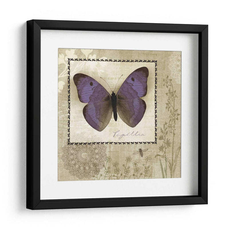 Mariposa Notas I - Beth Anne Creative | Cuadro decorativo de Canvas Lab