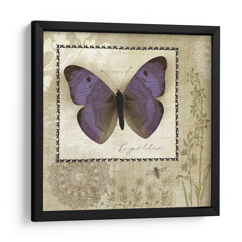 Mariposa Notas I - Beth Anne Creative | Cuadro decorativo de Canvas Lab