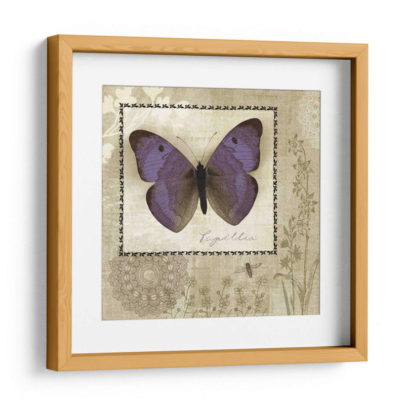 Mariposa Notas I - Beth Anne Creative | Cuadro decorativo de Canvas Lab