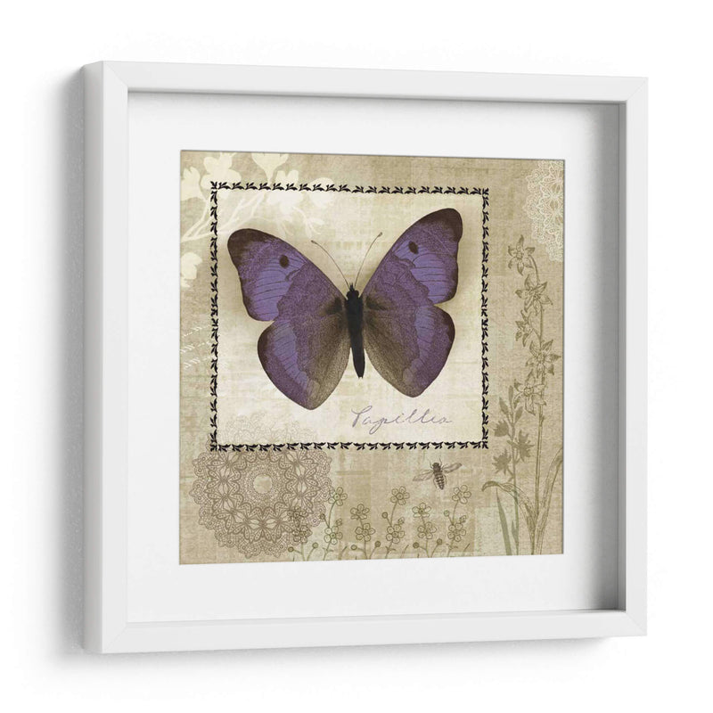 Mariposa Notas I - Beth Anne Creative | Cuadro decorativo de Canvas Lab