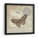 Notas De Mariposa Ii - Beth Anne Creative | Cuadro decorativo de Canvas Lab