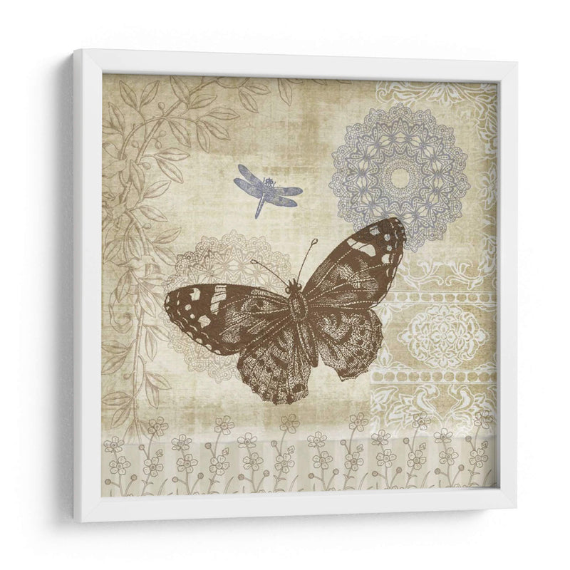 Notas De Mariposa Ii - Beth Anne Creative | Cuadro decorativo de Canvas Lab