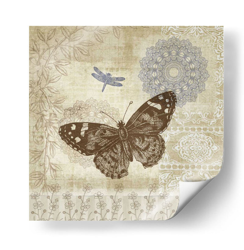 Notas De Mariposa Ii - Beth Anne Creative | Cuadro decorativo de Canvas Lab