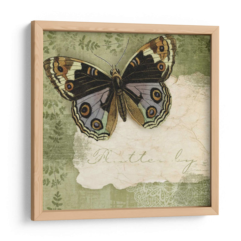 Notas De Mariposa Iv - Beth Anne Creative | Cuadro decorativo de Canvas Lab