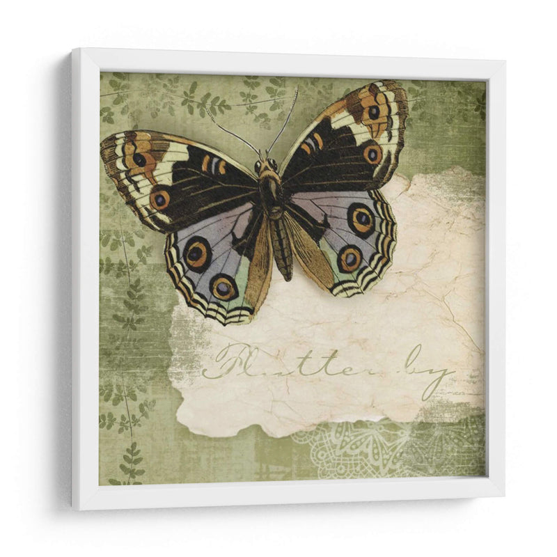 Notas De Mariposa Iv - Beth Anne Creative | Cuadro decorativo de Canvas Lab