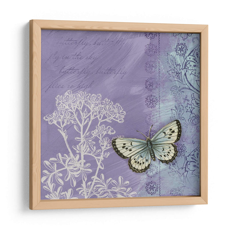 Notas De Mariposa Viii - Beth Anne Creative | Cuadro decorativo de Canvas Lab